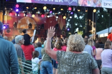Record-breaking crowd of more than 9400 people at FaithFest