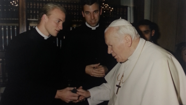Craig and John Paul II