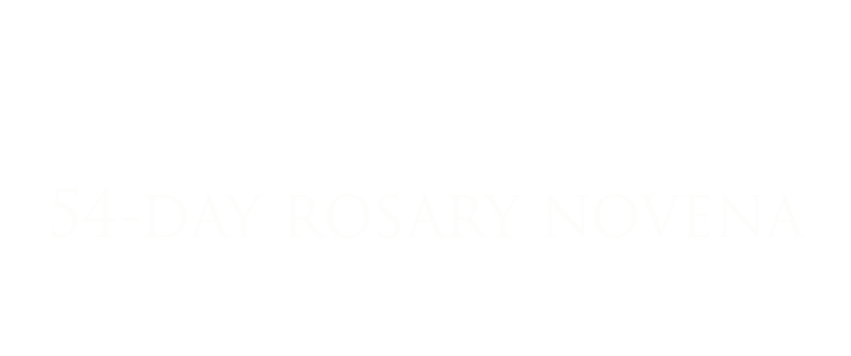 Fight Like Heaven 54-Day Rosary Novena Text FightLikeHeaven to 84576