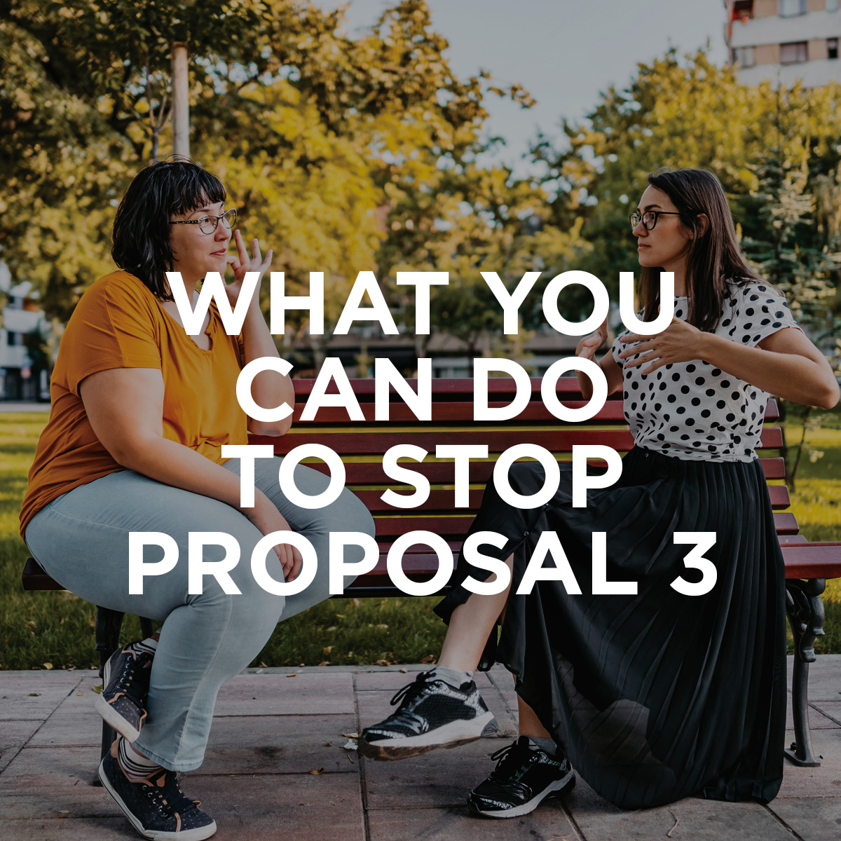 What can you do to stop Proposal 3 from passing?