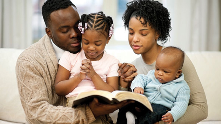 family reading
