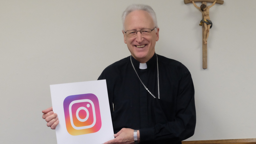 Bishop and Instagram Logo