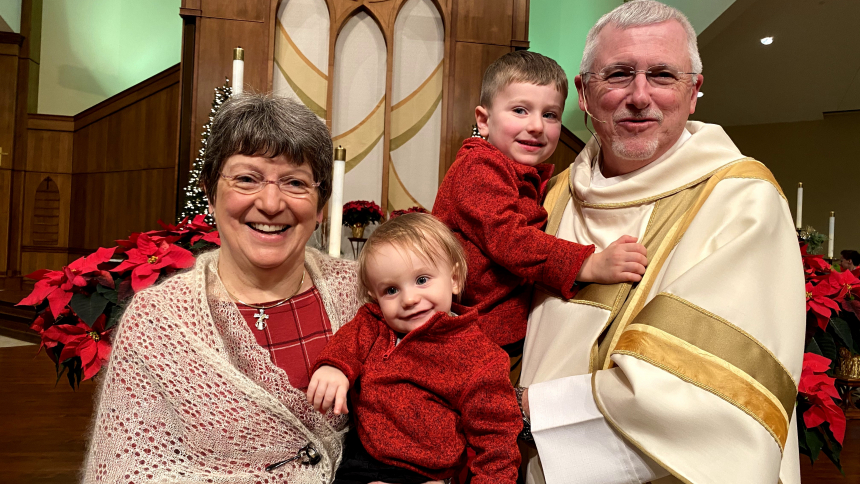Deacon Randy and family