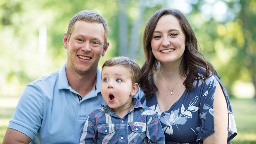 Read: "We thank God every day for bringing him to us"
