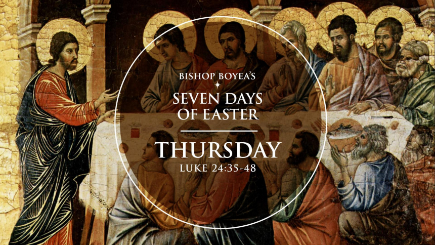 Watch: Bishop Boyea’s Seven Days of Easter | Thursday