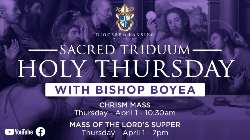 Holy Thursday 2021 from Saint Mary Cathedral
