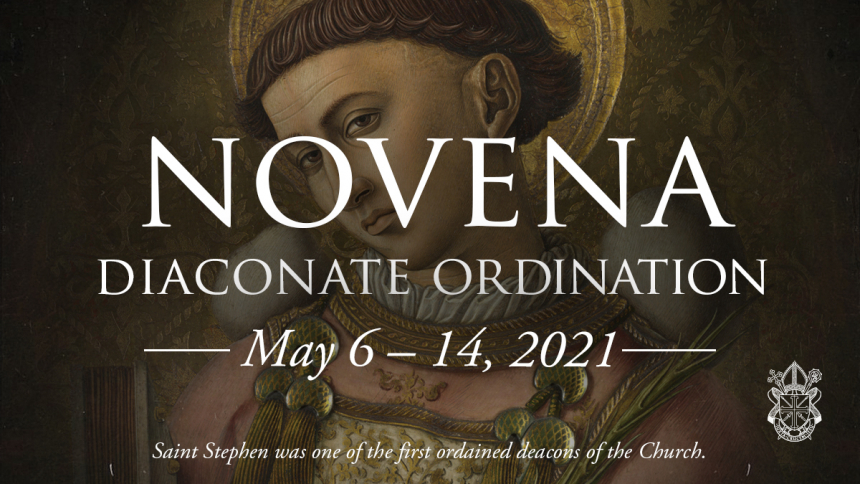 Invitation: Ordination Novena for Diaconate Ordinands