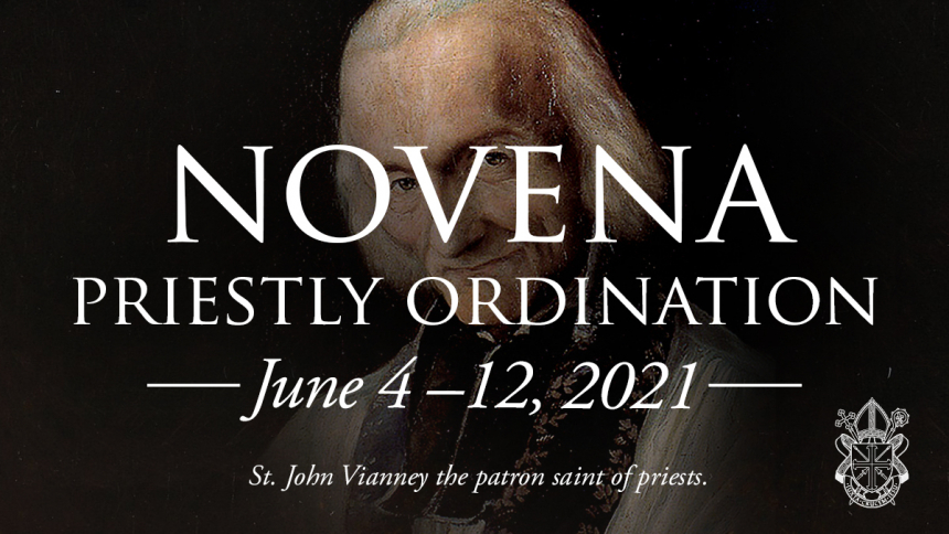A Novena upon Ordination to the Priesthood