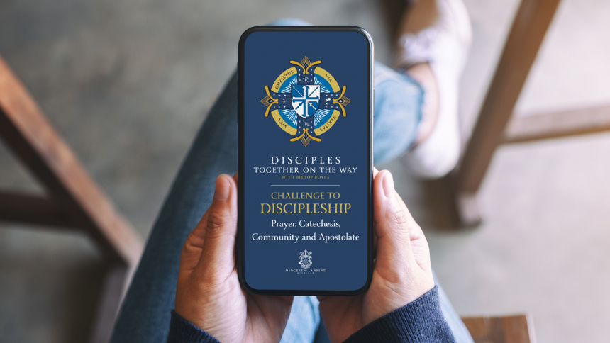 Click here to download a Disciples Together on the Way wallpaper/screensaver for your mobile phone.