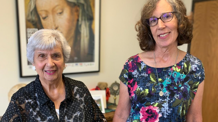 Rose Sierawski and Maureen Andrzejewski