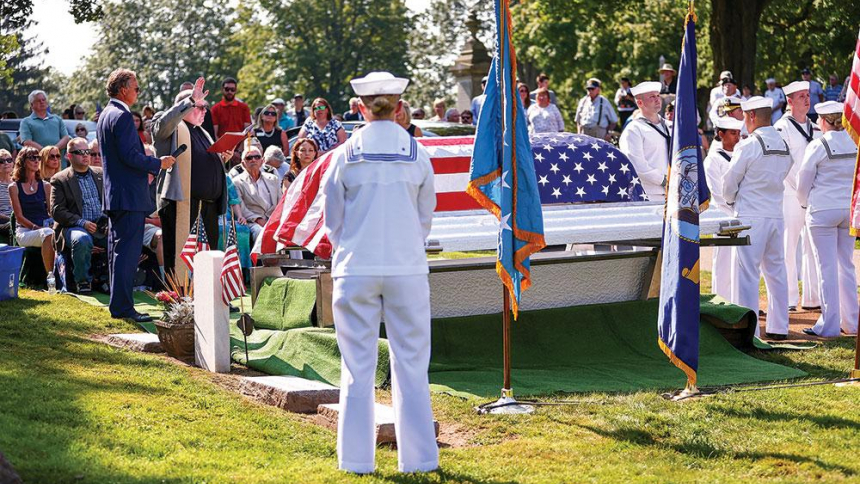 Navy Ensign Francis Flaherty RIP