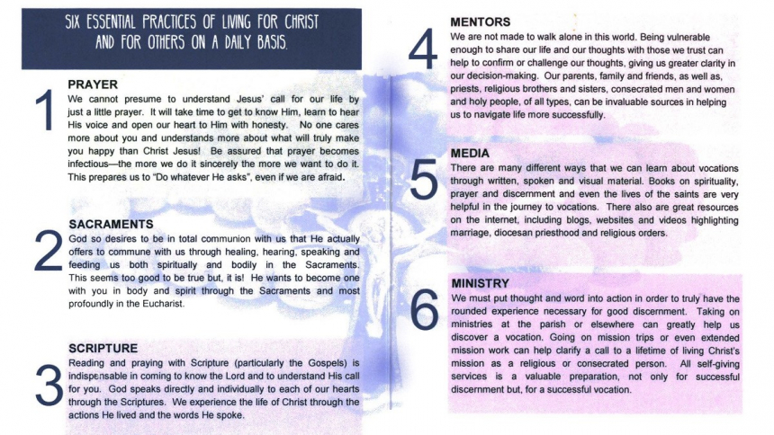 6 steps of discernment