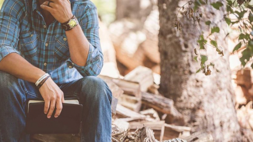 Married man on retreat