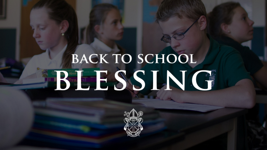 Back to School Blessing