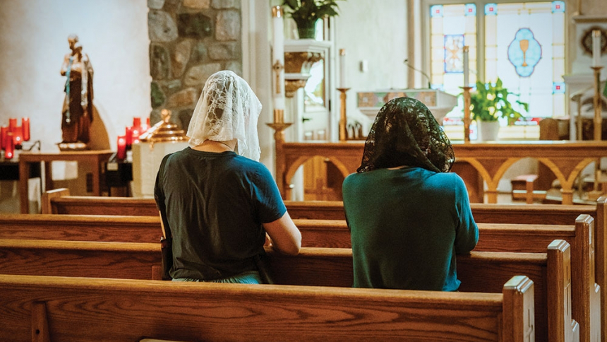 Veils at Mass 