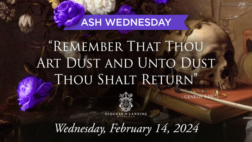 Ash Wednesday graphics 