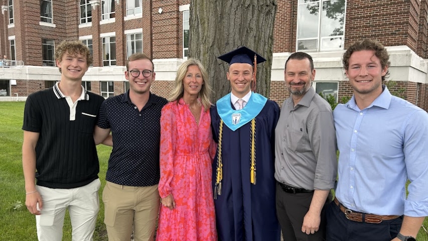 Kate Gross and family