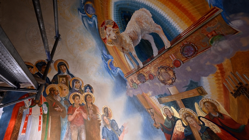 Saint John's grand mural 