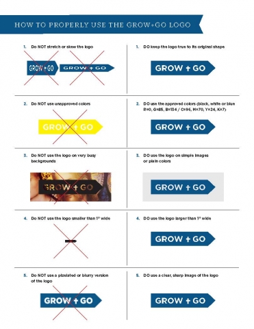 GROW + GO Logo Standards