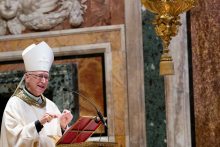 Bishop Boyea at St Mary Majors