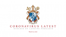 Diocese of Lansing Podcast Graphic 
