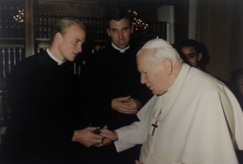 Craig and John Paul II