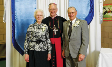 Bishop Boyea with parents