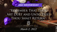 Ash Wednesday 