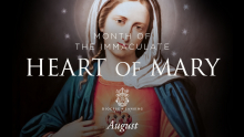 August Month of the Immaculate Heart
