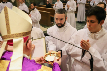 Jacob Derry installed as acolyte 