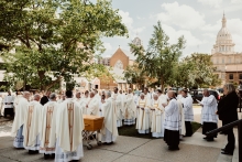 Bishop Mengeling funeral