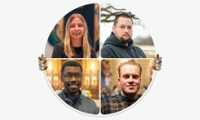 Four Easter Converts