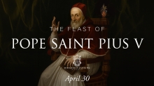 Pope Saint Pius V