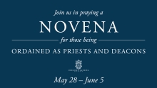 Novena for those being ordained 