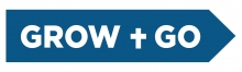 GROW + GO Blue Logo