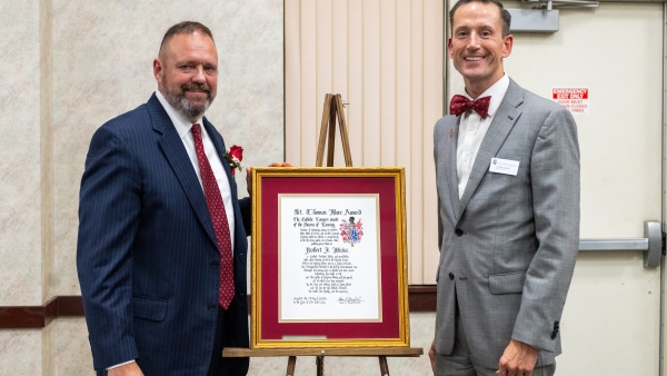 Robert J. Muise wins Saint Thomas More Award 2025