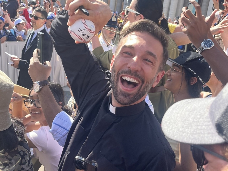 Jonathan Galvas and papal baseball
