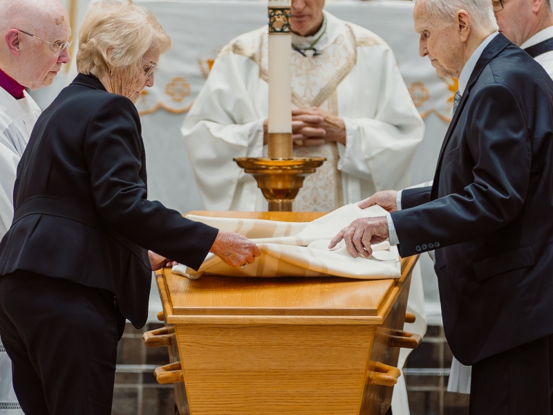 Bishop Mengeling funeral