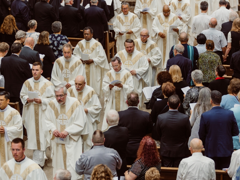 Bishop Mengeling funeral