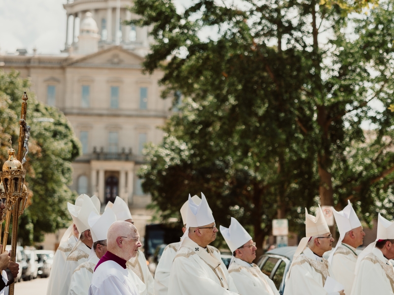 Bishop Mengeling funeral