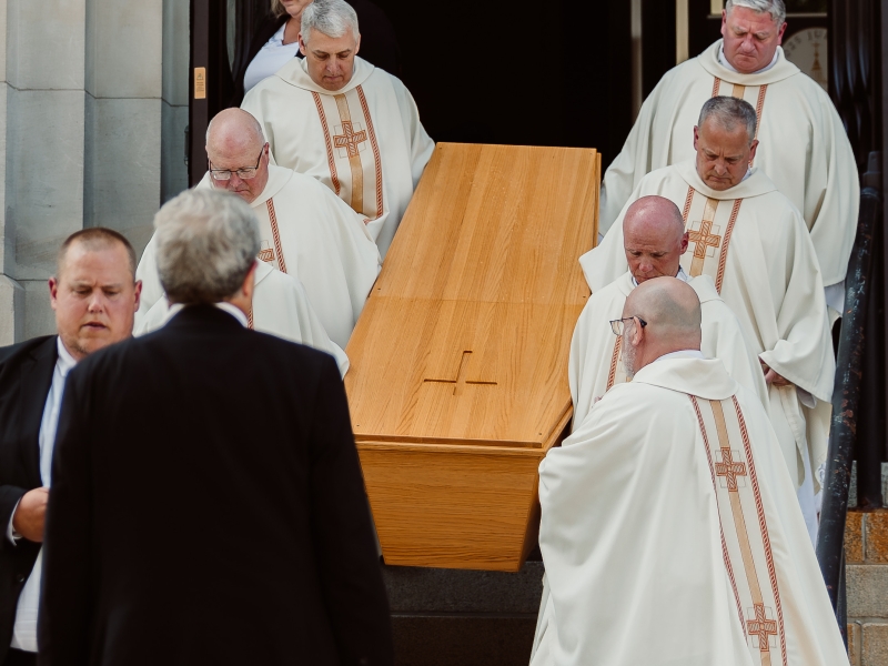 Bishop Mengeling funeral