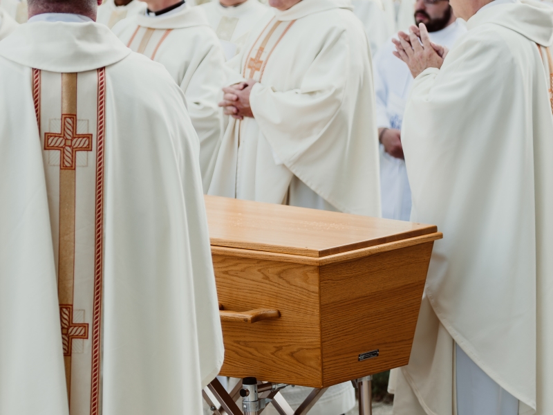 Bishop Mengeling funeral