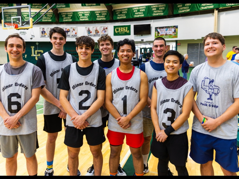 Read: Holy Hoops! Priests v. Seminarians Basketball Game