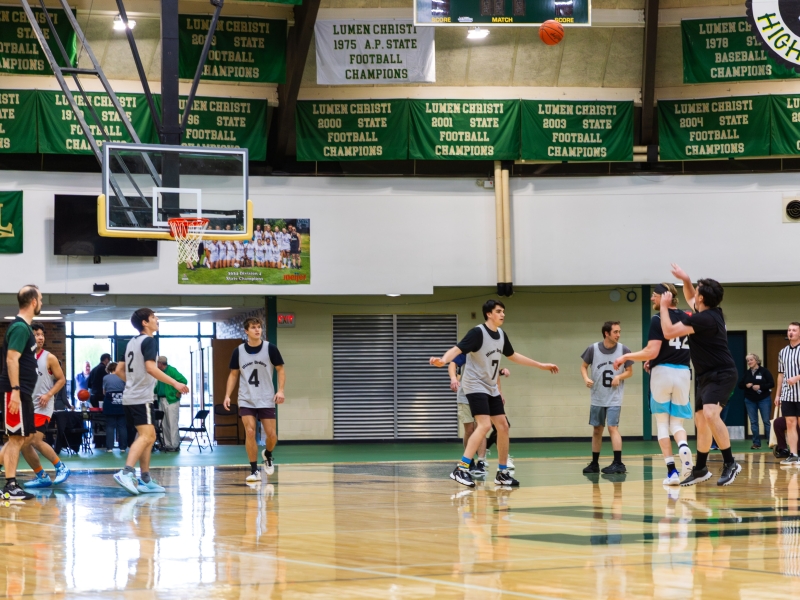 Read: Holy Hoops! Priests v. Seminarians Basketball Game