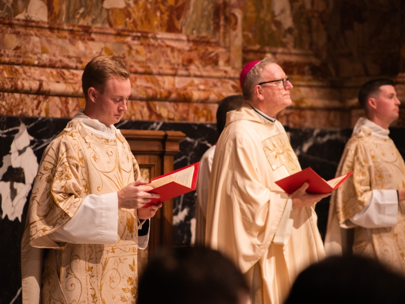 Thomas Crowley ordination to diaconate