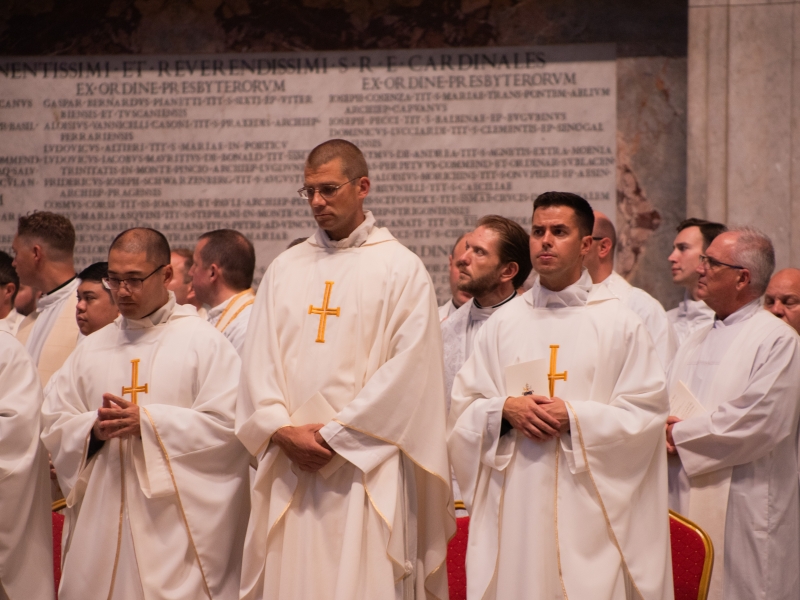 Thomas Crowley ordination to diaconate