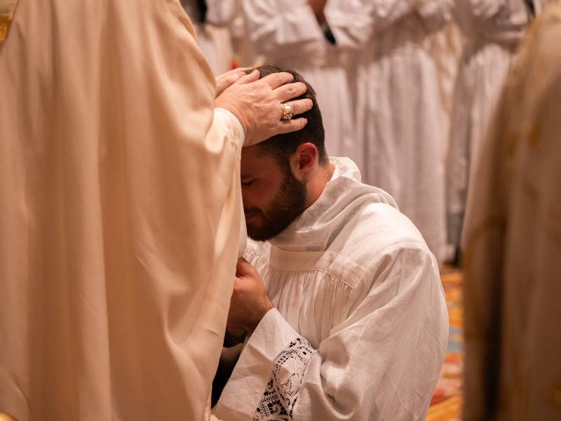 Thomas Crowley ordination to diaconate