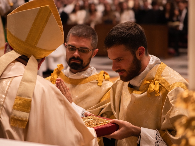 Thomas Crowley ordination to diaconate