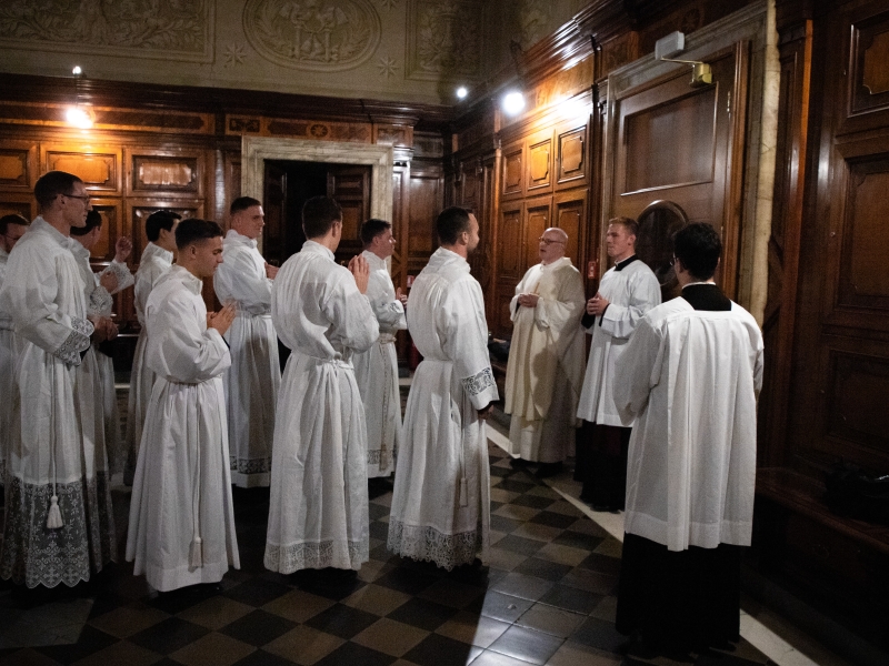 Thomas Crowley ordination to diaconate